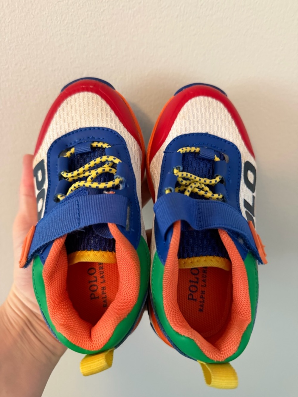 Polo Ralph Lauren Multi Color Tech Racer Shoes - Picture 2 of 4